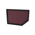 K & N Engineering K&N 33-5125 Replacement Air Filter for Jeep Wagoneer 2023-24, 13.875 x 9.938 inches Panel, Reusable Cotton Filter in Red