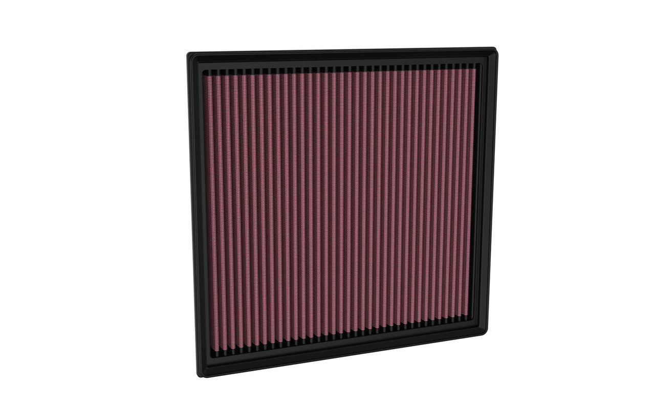 K&N Engineering Replacement Air Filter 33-5138 for Ford E-Series, Panel, Reusable Cotton, Red