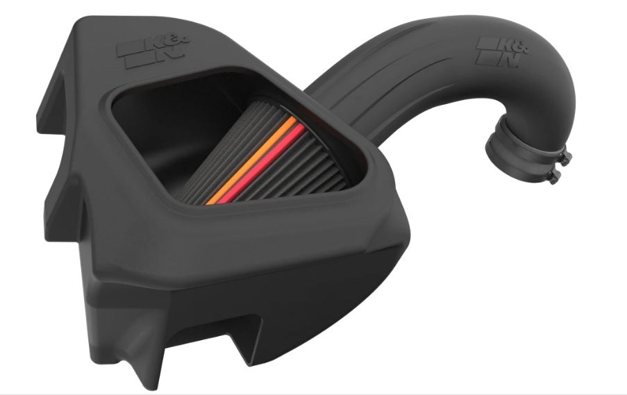 K&N Engineering 50-1578D NextGen Cold Air Intake for 2019-2024 Ram 1500 5.7L with Reusable Dry Filter and Black Plastic Finish
