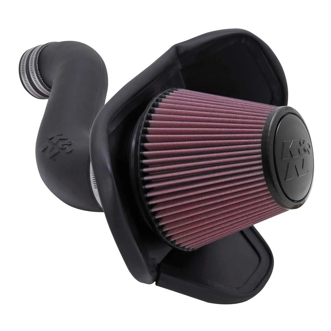 K&N Engineering 57-1543 Air Induction System for Dodge/Chrysler 3.5L 2005-2010 with Reusable Oiled Filter