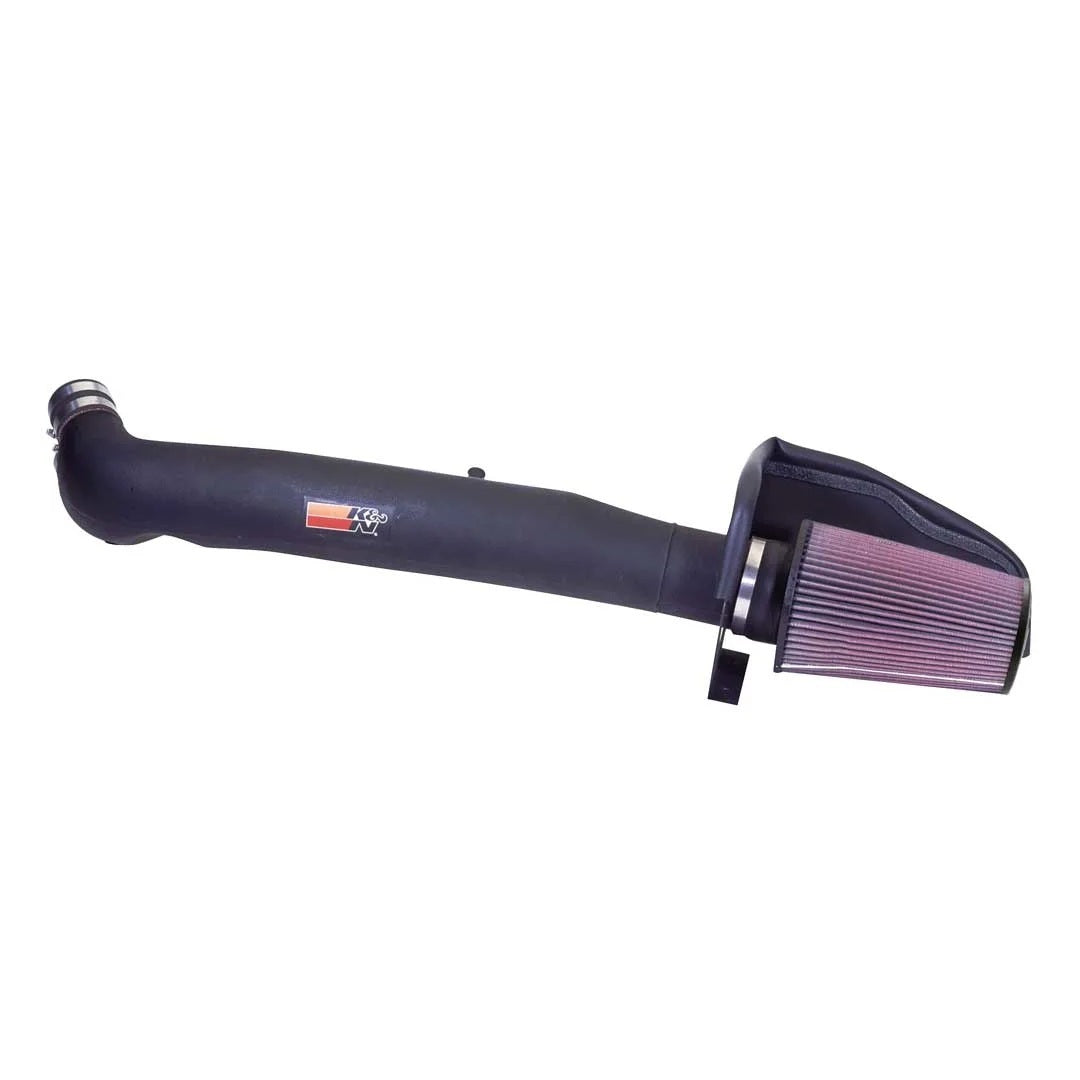 K&N Engineering 57-2542 Air Induction System for Small Block Ford Vehicles with Reusable Oiled Filter