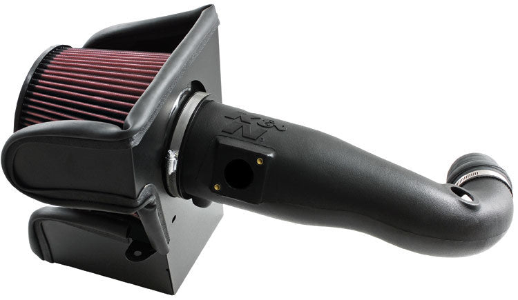 K&N Engineering 57-2576 Air Intake System for Ford F-250 6.4L V8 2008-2010 with Reusable Oiled Filter