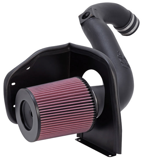 K&N Engineering 57-3047 Air Charger Off Road Kit with Reusable Oiled Filter for GM Fullsize Trucks 2004-2005