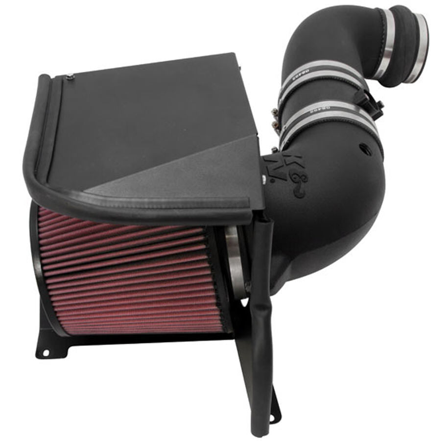 K&N Engineering 57-3077 Air Induction System for GM Fullsize Trucks 2011-2014 with Reusable Oiled Filter