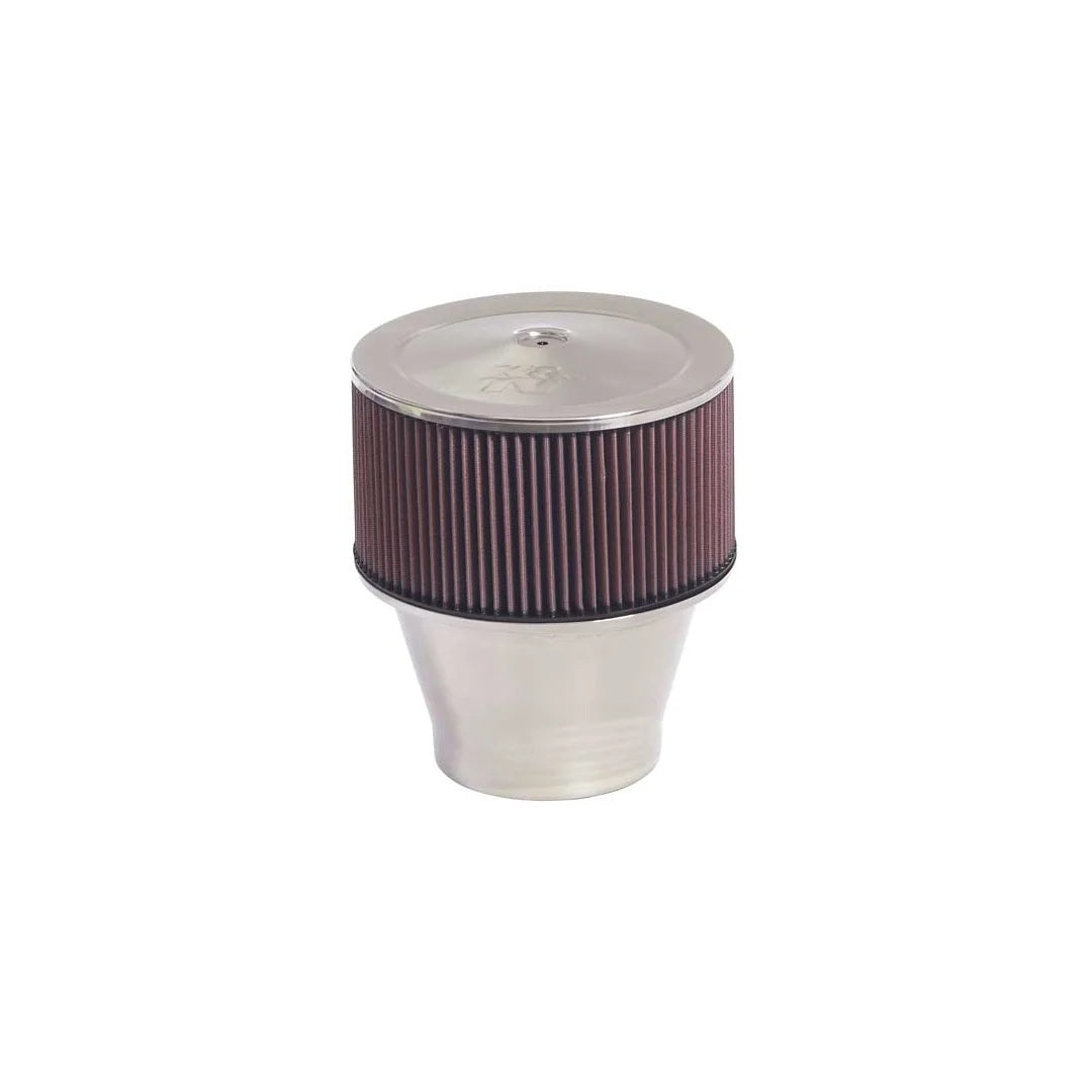 K&N Engineering 58-1191 Velocity Stack Air Cleaner Assembly with 9-inch Round Opening and 5-inch Air Filter