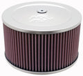 K&N Engineering 60-1365 9-Inch Diameter Custom Air Cleaner Assembly with Polished Stainless Finish