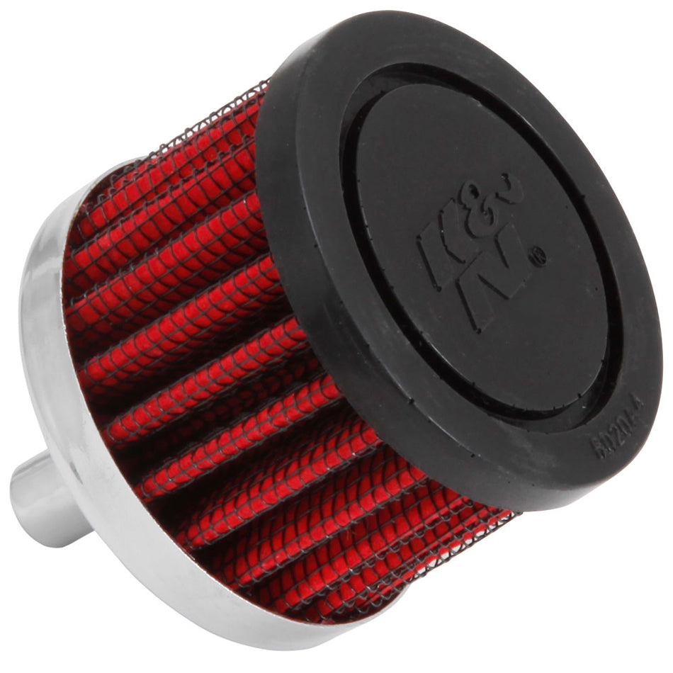 K & N Engineering 62-1000 3/8 Inch Vent with 1-1/2 Inch Base, Reusable Rubber and Steel Construction