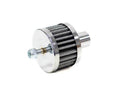 K&N Engineering 62-1120 Crankcase Vent Filter, Reusable Steel with Chrome Finish, 3/4 Inch Hole, Mounting Stud