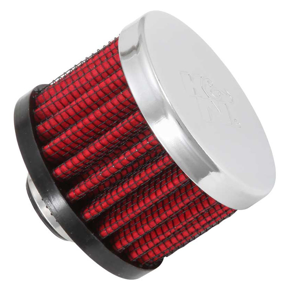 K&N Engineering 62-1320 Crank Vent with 3/8 Inch ID Rubber Base, Clamp-On Round Design