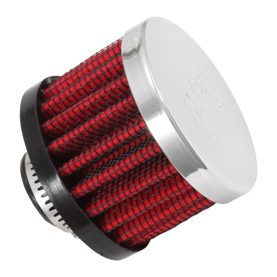 K&N Engineering 62-1330 Crank Vent with Chrome Top for 1/2 Inch OD Tube