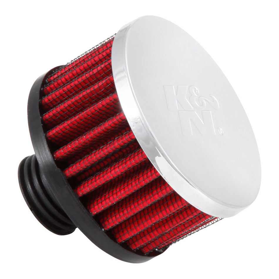 K And N Engineering Ford Screw-In Breather 62-1495 with Rubber and Steel Construction