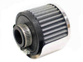 K&N Engineering Breather Filter 62-1511 Clamp-On Round 1 Inch OD Tube Black Chrome Finish