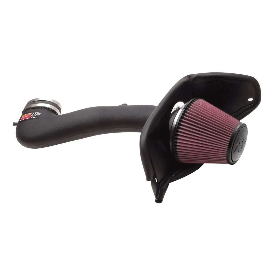 K&N Engineering 63-2565 AirCharger 63 Series Air Intake System for Ford Mustang 2007-2009 with Reusable Oiled Filter