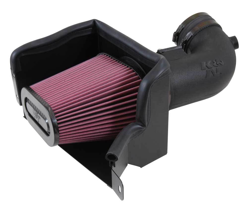 K and N Engineering 63-3081 AirCharger Air Induction System for Chevrolet Corvette 6.2L with Reusable Oiled Filter