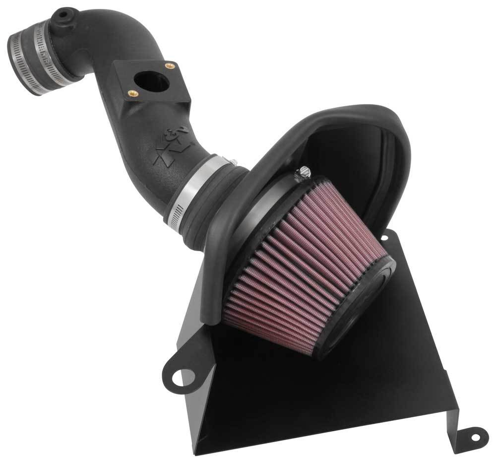 K&N Engineering 63-3517 AirCharger Air Intake System for Honda Civic 2016-2021 with Reusable Oiled Filter