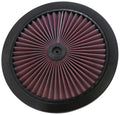 K&N Engineering 66-1401 Air Cleaner Lid, X-Stream Top, 14 Inch Aluminum, Black Powder Coat