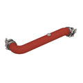 K&N Engineering 77-1018TWR Intercooler Pipe Kit for Toyota GR Corolla 2023-2025, Cold Side, Aluminum, Red Wrinkled Powder Coat
