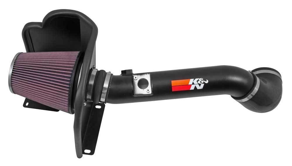 K&N Engineering 77-3086KTK Air Intake System for GM LS-Series Fullsize Trucks, 2014-2015