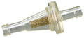 K & N Engineering Fuel Filter In-Line 1/4 Inch Hose Barb, Clear Plastic