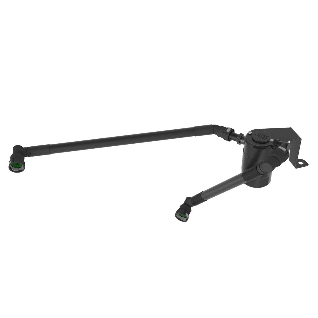 K&N Engineering Oil Catch Can Separator for Ford Coyote Engines, Black Plastic