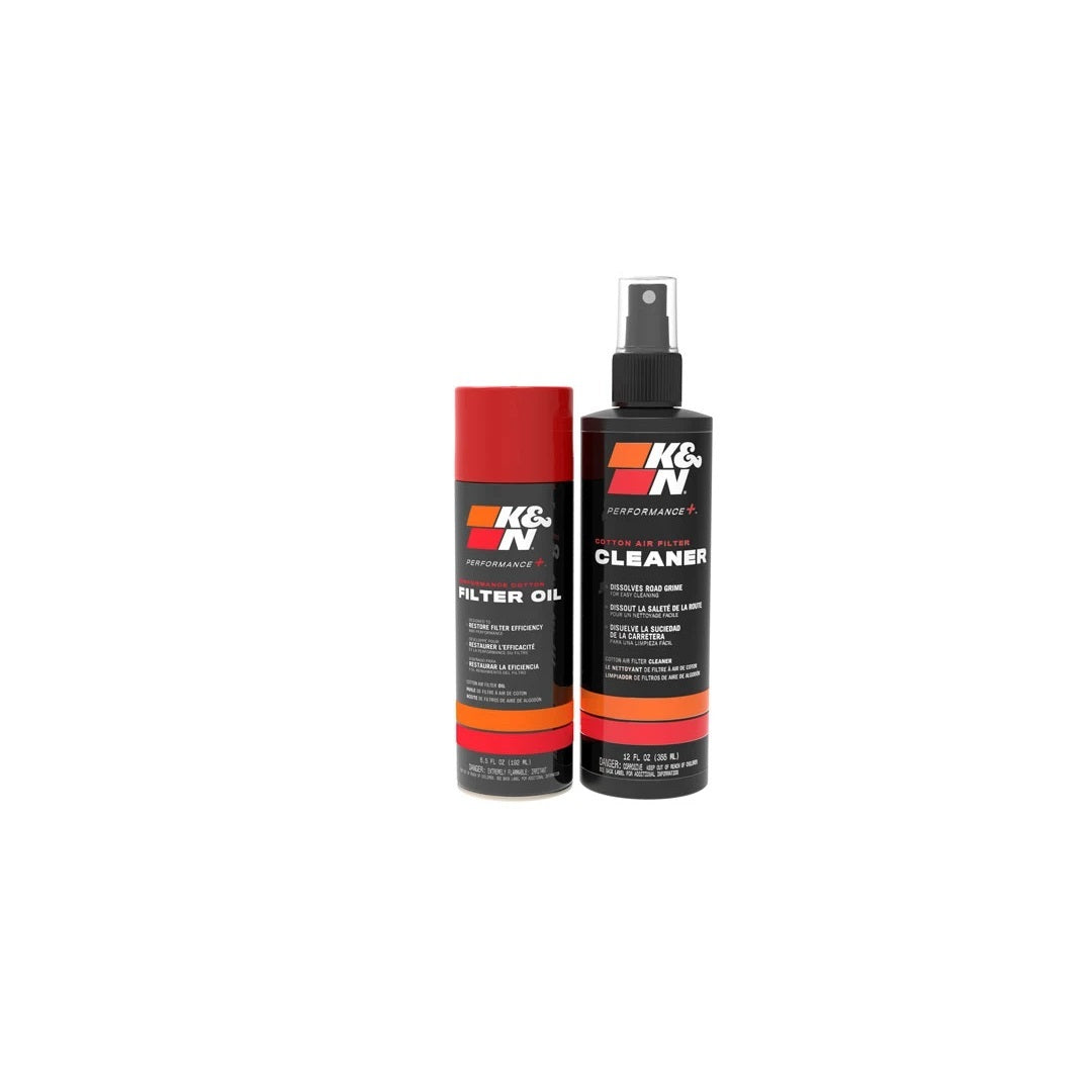 K&N Engineering Air Filter Service Kit 99-5000 with Recharger, Cleaner, and Oil