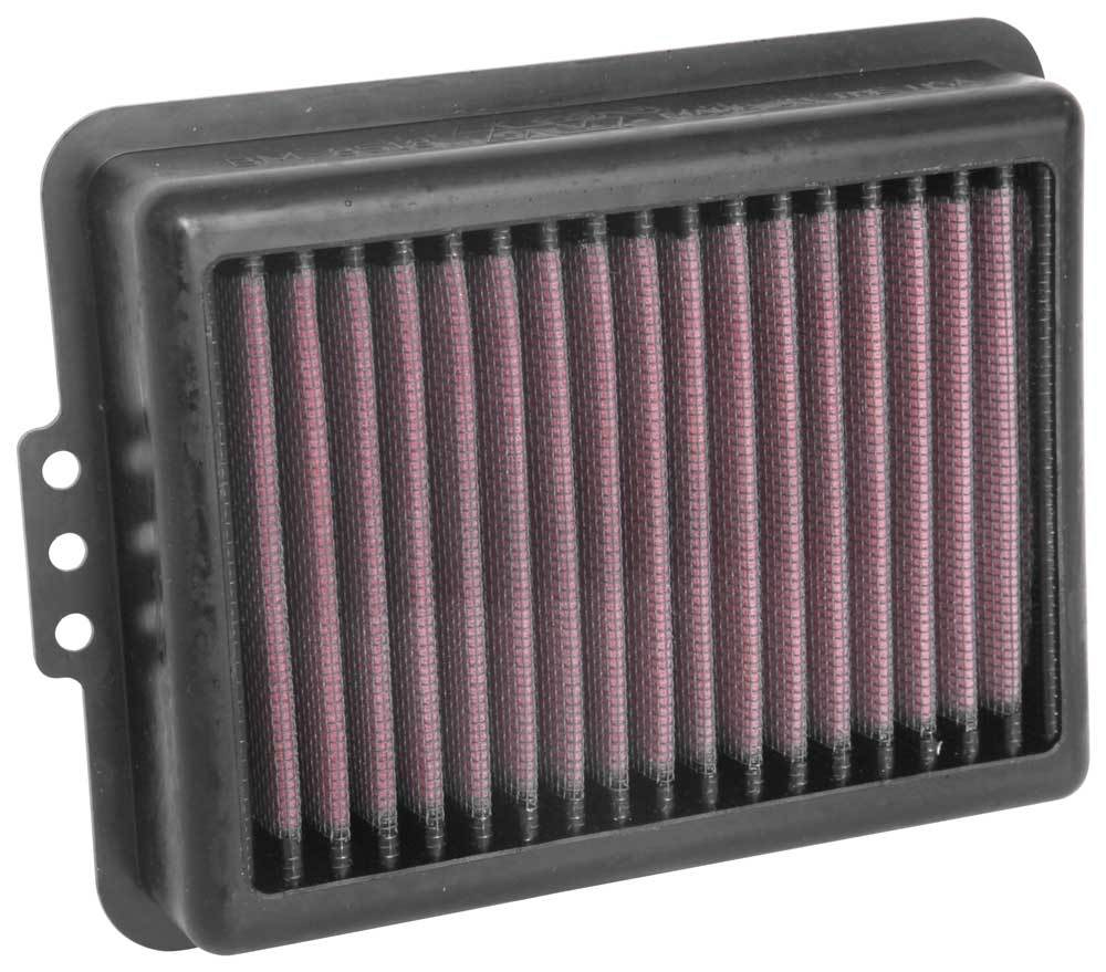 K&N Engineering BM-8518 Replacement Air Filter for BMW F750, F800, F850, F900 Series, Reusable Cotton Panel, Red