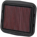 K&N Engineering DU-1112 Replacement Air Filter for Ducati Applications, 7.28 x 6.88 Inches, Reusable Cotton Element