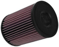 K&N Engineering E-0642 Replacement Air Filter for Hyundai i30N, Kona, Veloster 2018-2023, Round 5.688 Inch Diameter, 7.75 Inch Tall, Reusable Cotton, Red