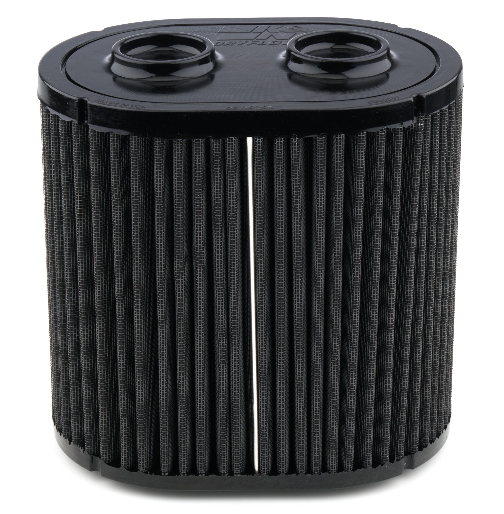 K&N Engineering E-0644HBK Dryflow Oval Air Filter for Ford PowerStroke 6.7L Diesel, 2017-2018