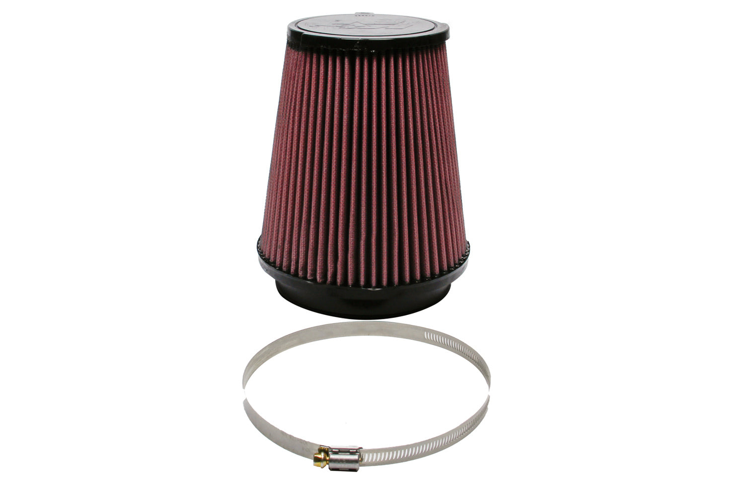 K&N Engineering E-0649 Conical Air Filter for Ford Mustang Shelby 5.2L, Reusable Cotton, 7.25 Inch Base Diameter