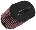 K&N Engineering E-0651 Replacement Air Filter for Maserati 2014-2024, Oval, Reusable Cotton, Red Finish