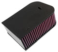 K&N Engineering E-0660 Replacement Air Filter for Porsche Macan 2015-2024, Reusable Cotton, Red