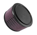 K&N Engineering E-0662 Air Filter Element for Compact Trucks, 8.25 Inch Diameter, Reusable Cotton, Red Finish