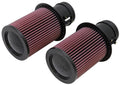 K&N Engineering E-0669 Replacement Air Filter for Audi R8 and Lamborghini Gallardo