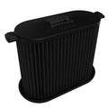 K&N Engineering E-0785HBK Dryflow Oval Air Filter for Ford 6.4L PowerStroke Diesel, 11.75 x 5.875 inches, 9 inches Tall