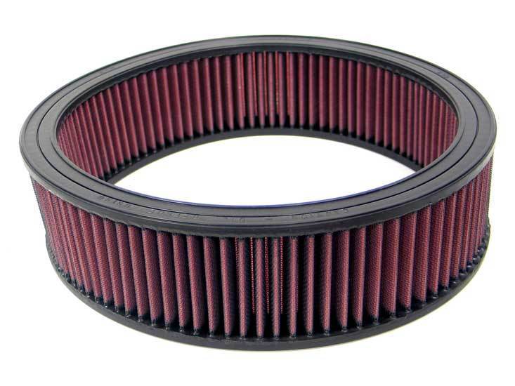 K&N Engineering E-1065 Reusable Cotton Air Filter for GM and Isuzu Vehicles, 9.625 Inch Diameter, 2.813 Inch Height