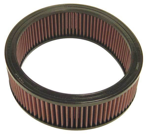 K&N Engineering E-1250 Air Filter Element for Chevrolet, Dodge, Plymouth - 11 Inch Diameter, Reusable Cotton Material