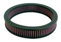 K&N Engineering E-1450 Reusable Cotton Air Filter for Ford and GM Vehicles, 12 Inch Diameter