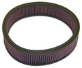 K&N Engineering E-1530 Air Filter Element for Mopar Vehicles, 12.5 Inch Diameter, Reusable Cotton Media