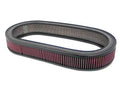 K&N Engineering E-1963 Oval Air Filter Element for Universal Use, 20.813 x 9.5 Inches, Reusable Cotton with Wire Mesh
