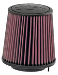 K&N Engineering E-1987 Replacement Air Filter for Audi A4 and S5, Conical Design, Red Cotton Media