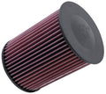 K&N Engineering E-2993 Air Filter Element for Ford, Mazda, and Volvo Vehicles, 6.25 Inch Diameter, 8.25 Inch Tall, Reusable Cotton Filter