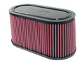 K&N Engineering E-3033 Replacement Oval Air Filter for Universal Use, 13.5 x 6.56 Inches