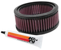K&N Engineering E-3226 Air Filter Element, 6 Inch Diameter, 2.5 Inch Tall, Reusable Cotton, Red