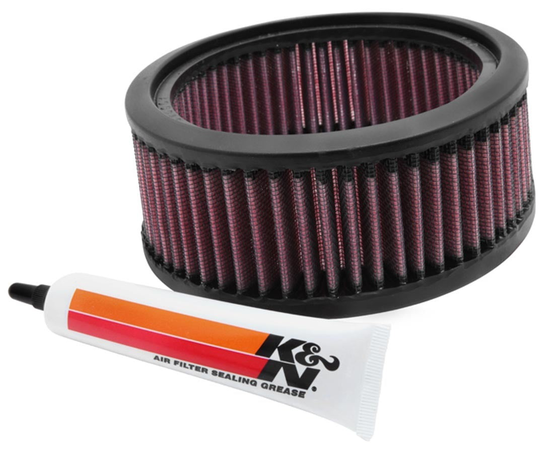 K&N Engineering E-3226 Air Filter Element, 6 Inch Diameter, 2.5 Inch Tall, Reusable Cotton, Red