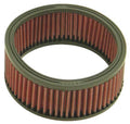 K&N Engineering E-3322 Air Filter Element for Universal Fit, 6.25 Inch Diameter, 2.5 Inch Tall, Reusable Cotton Red