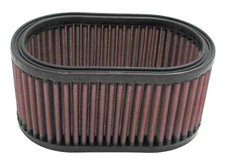 K&N Engineering E-3341 Oval Reusable Cotton Air Filter for Universal Fit, 7 x 4.5 Inches