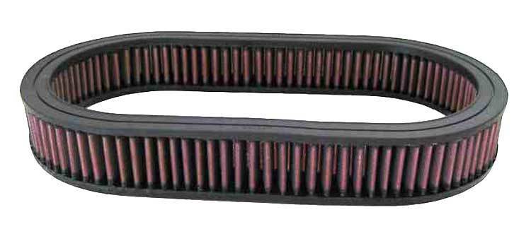 K & N Engineering E-3515 Oval Reusable Cotton Air Filter for Universal Applications, 14.625 x 7.75 Inches