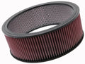 K&N Engineering E-3760 Air Filter Element for Universal Use, 14 Inch Diameter, 5 Inch Tall, Reusable Cotton with Wire Mesh
