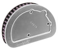 K and N Engineering HD-1614 Replacement Air Filter for Harley Davidson 2014-2017, Reusable Cotton, Red Finish, 6.625 x 4.75 Inches